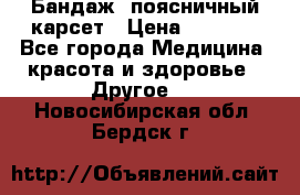 Бандаж- поясничный карсет › Цена ­ 1 000 - Все города Медицина, красота и здоровье » Другое   . Новосибирская обл.,Бердск г.